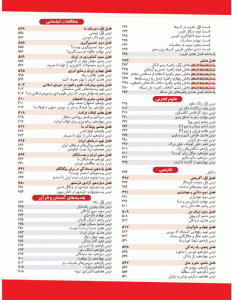 فهرست کتاب جامع تیزهوشان ششم پا به پا پویش