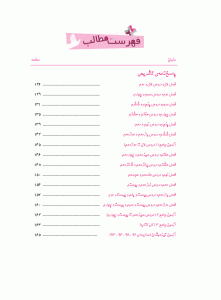فهرست کتاب مطالعات اجتماعی ششم ابتدایی رشادت مبتکران