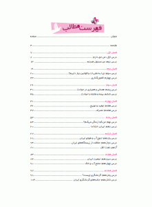فهرست کتاب مطالعات اجتماعی هفتم رشادت مبتکران