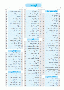 فهرست کتاب گام به گام (درس یار) هفتم منتشران