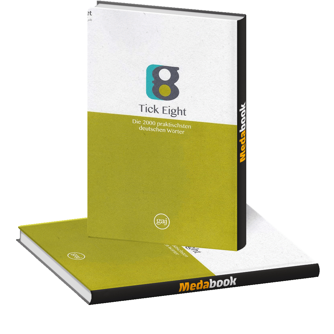 کتاب واژگان زبان آلمانی به روش TICK EIGHT مینی میکرو طلایی گاج کتاب واژگان زبان آلمانی به روش TICK EIGHT مینی میکرو طلایی گاج